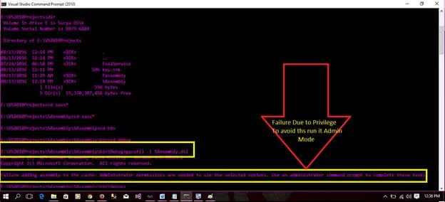 Global assembly cache tool
